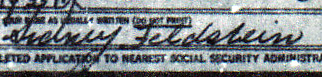 Sidney Feldstein Signature, SS-5