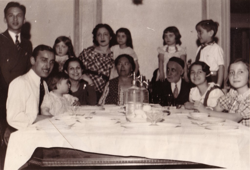 Miller Family, Passover 1936ish, Scanned from Stephen Koons